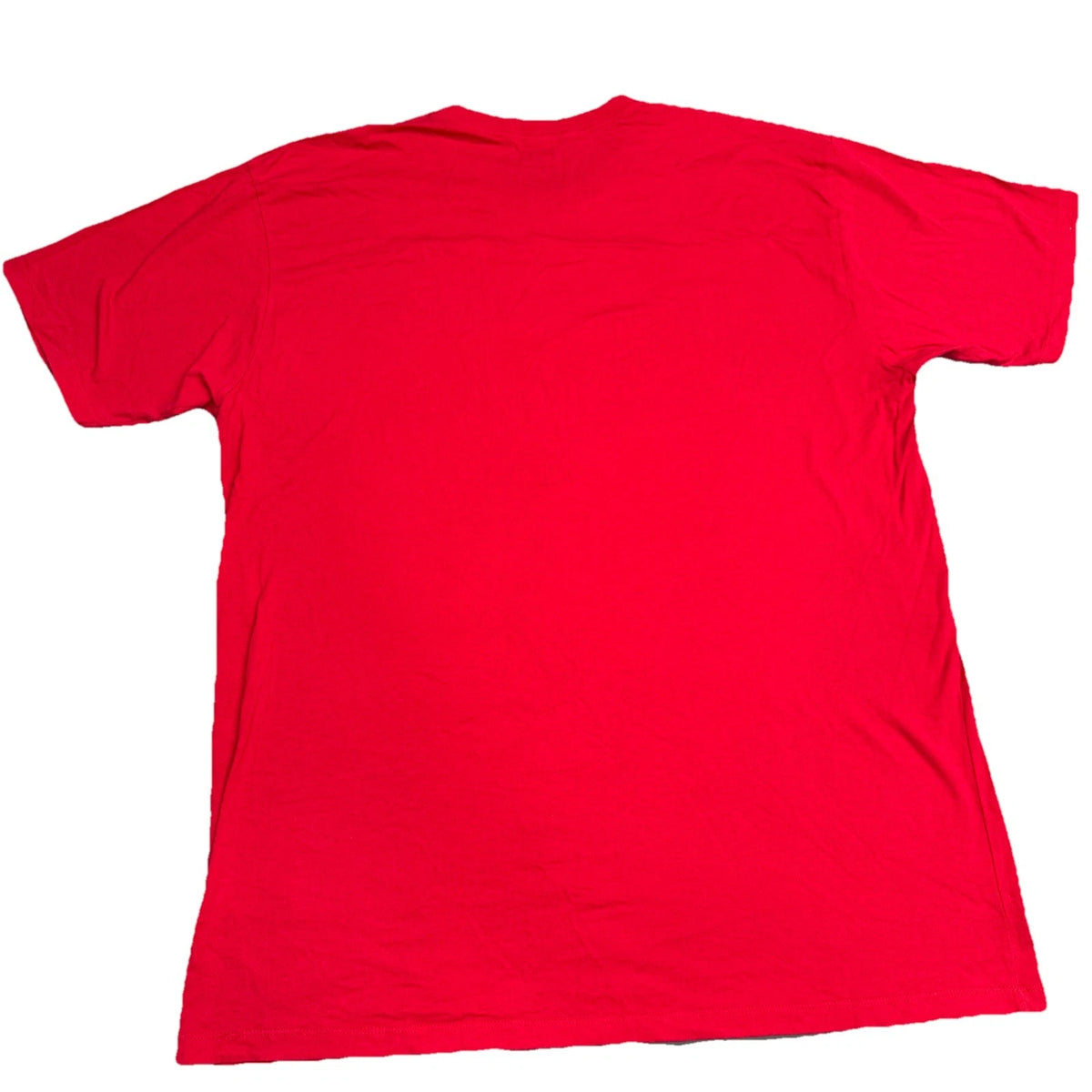 True Religion Mens XL Red Buddha Logo T Shirt Short Sleeve Graphic EUC