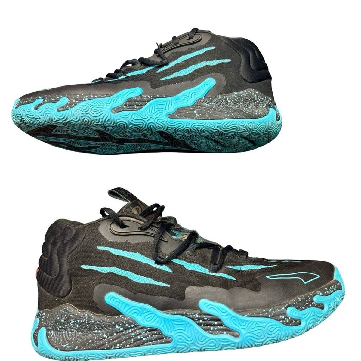 Puma LaMelo Ball MB.03 Blue Hive Basketball Shoes Men’s Size 11 Black Blue