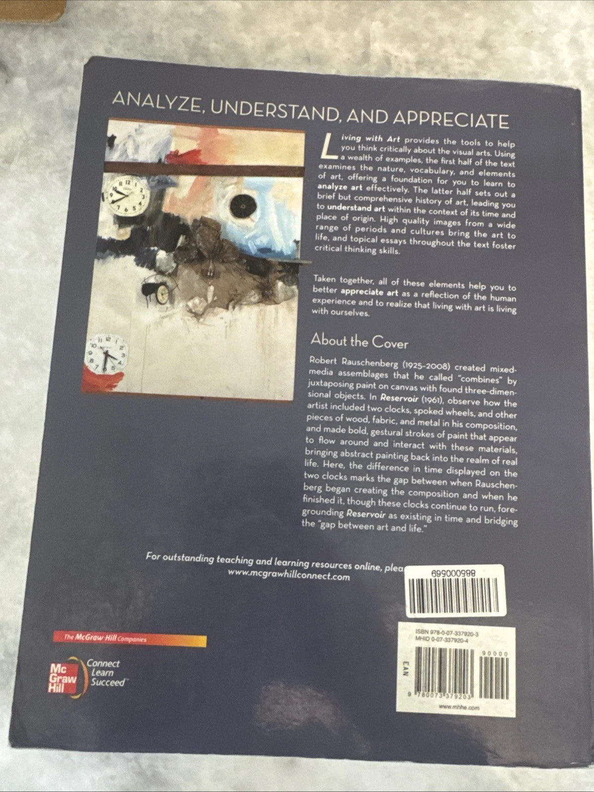 Living With Art 9th Edition Mark Getlein College Art History Textbook PB