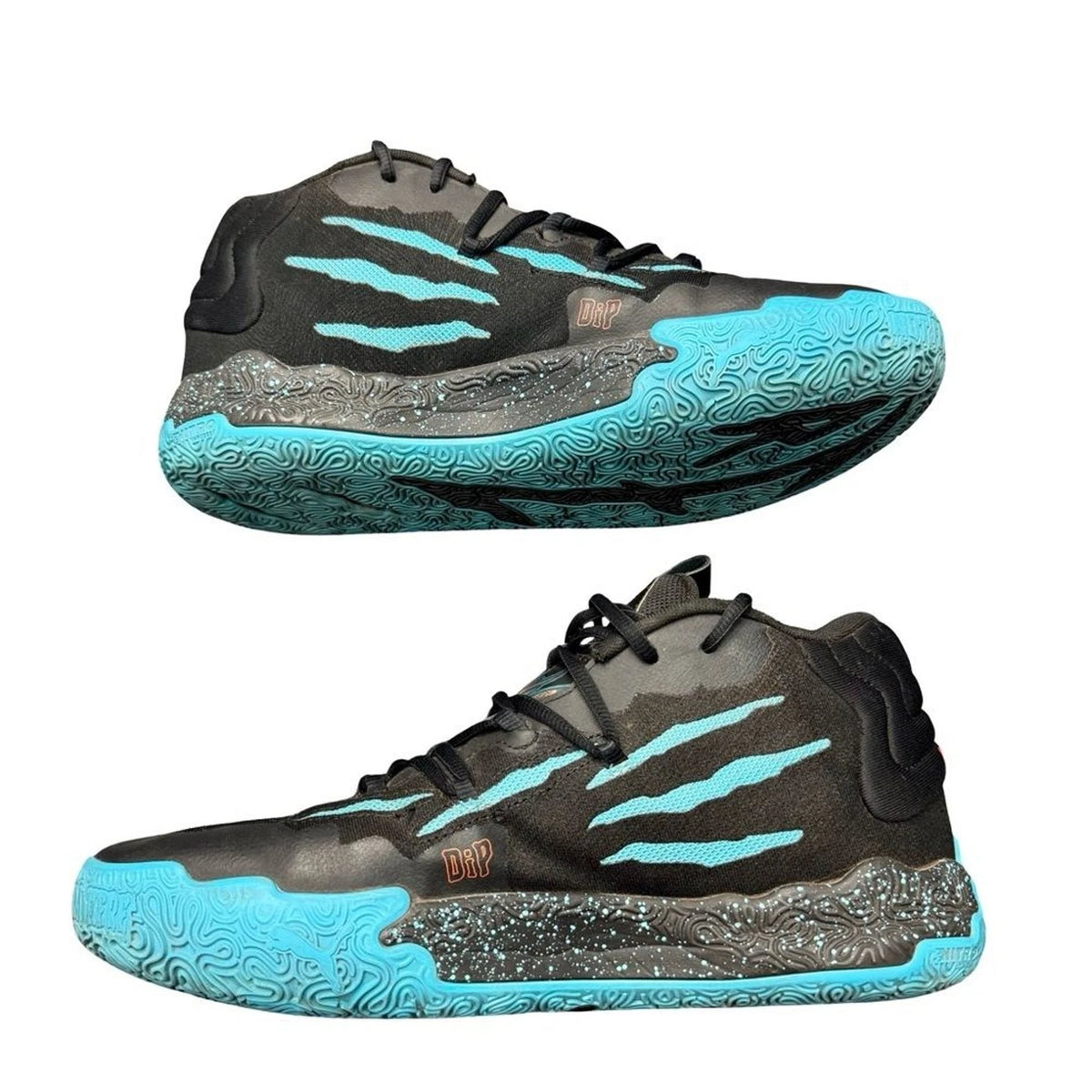 Puma LaMelo Ball MB.03 Blue Hive Basketball Shoes Men’s Size 11 Black Blue
