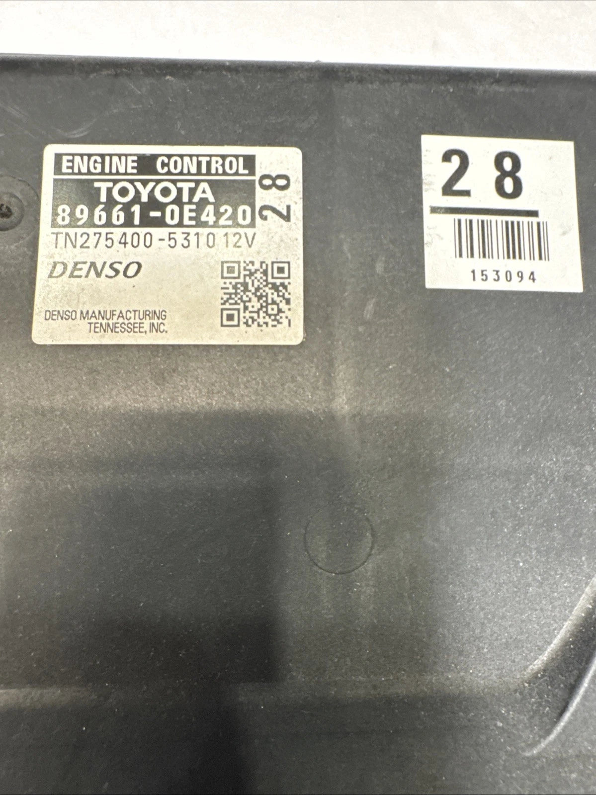OEM 2012 Lexus ES350 3.5L Engine Control Module DENSO