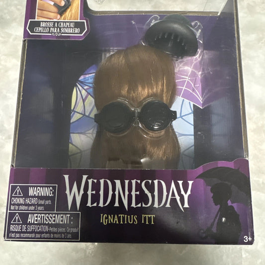 Wednesday Ignatius Itt 10-inch Styling Head by Just Play, featuring rooted
