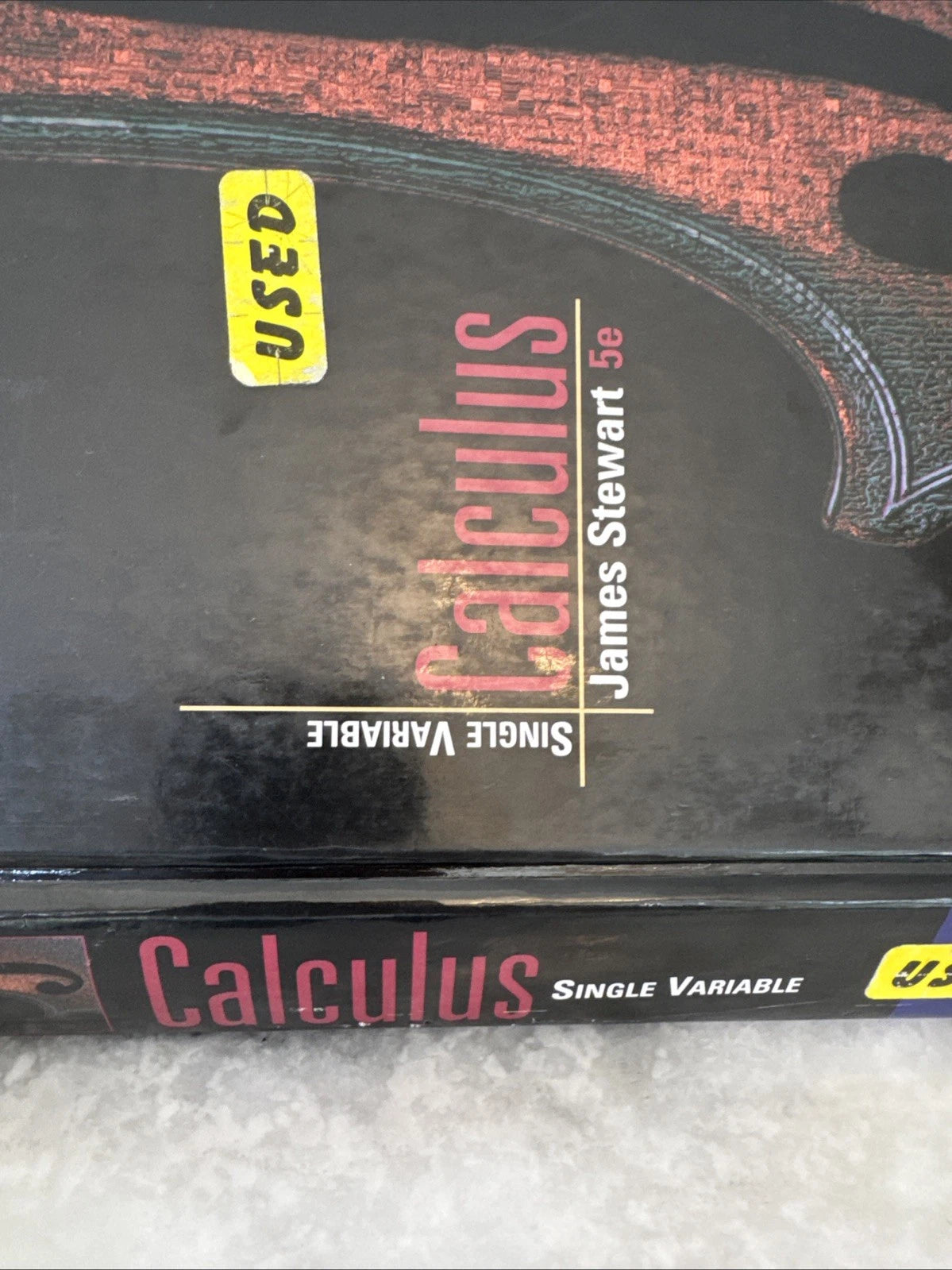Calculus Single Variable 5th Edition James Stewart Hardcover Math Textbook