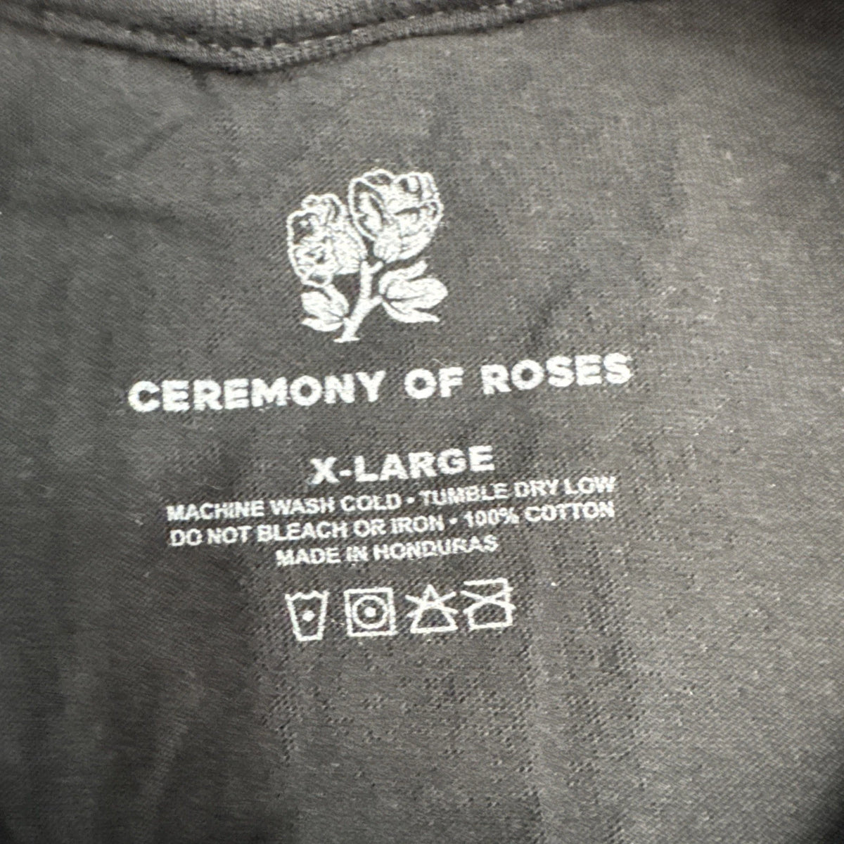 Jazmine Sullivan Ceremony Of Roses Graphic T Shirt Mens XL Black BNWT