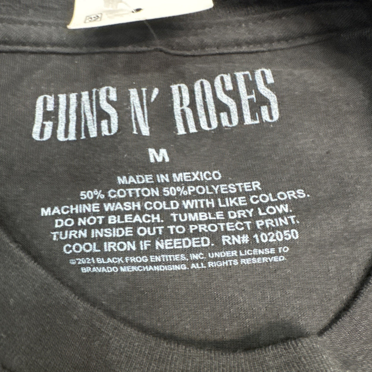 Guns N Roses Tour T Shirt Unisex Medium Black Band Graphic Tee BNWT