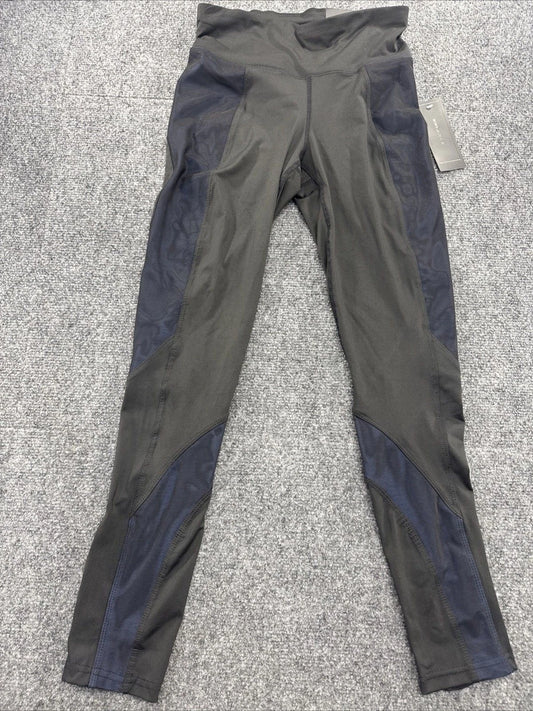 BCBGMAXAZRIA Allegra Leggings Women S Black Perry Blue High Rise NWTBCBGMAXAZRIA