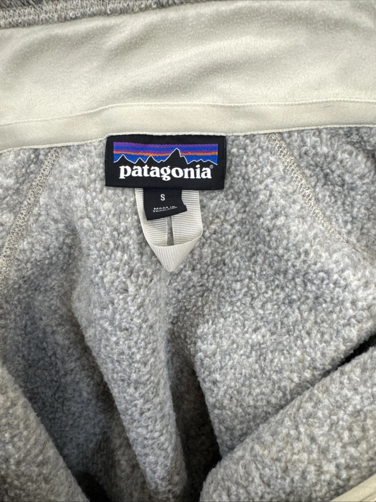Patagonia Better Sweater 1/4 Zip Women’s S Pelican Gray Fleece Pullover