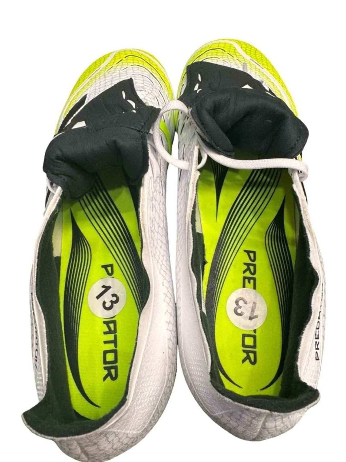 adidas Predator League FT FG/MG Soccer Cleats Men's 13 JI1111 White NWOB