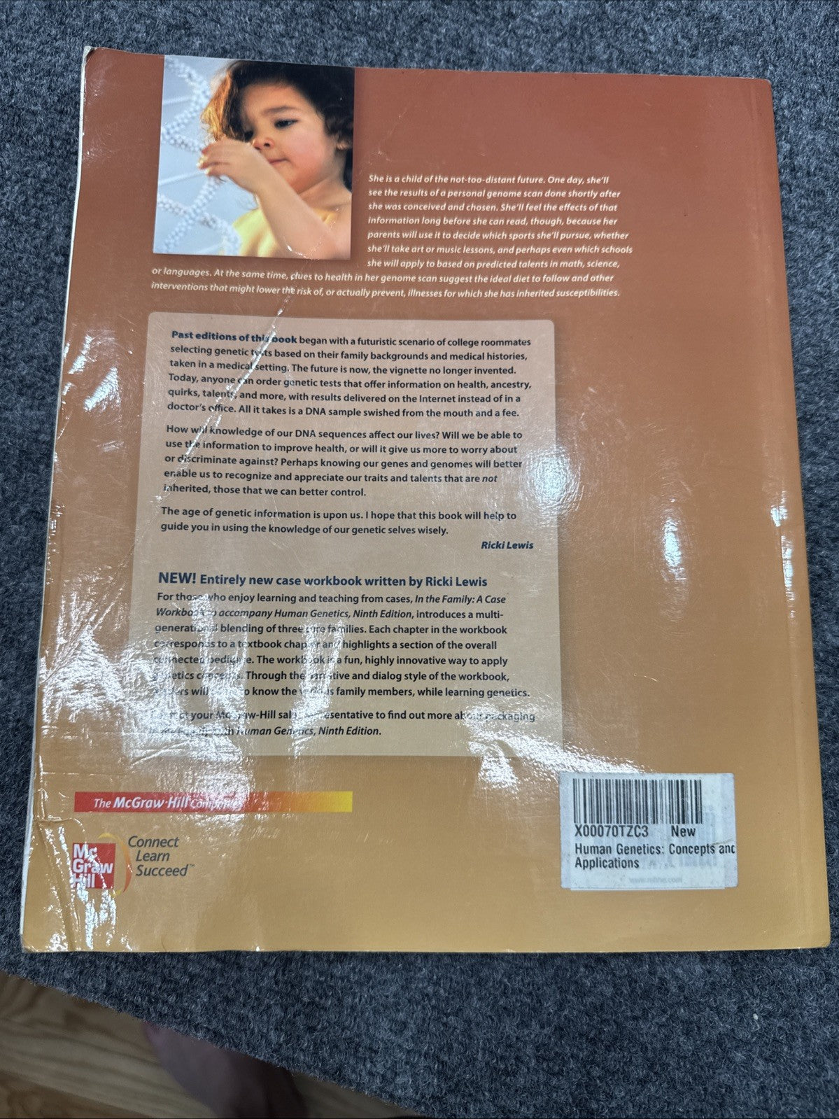 Human Genetics Concepts and Applications 9th Edition Ricki Lewis Paperback