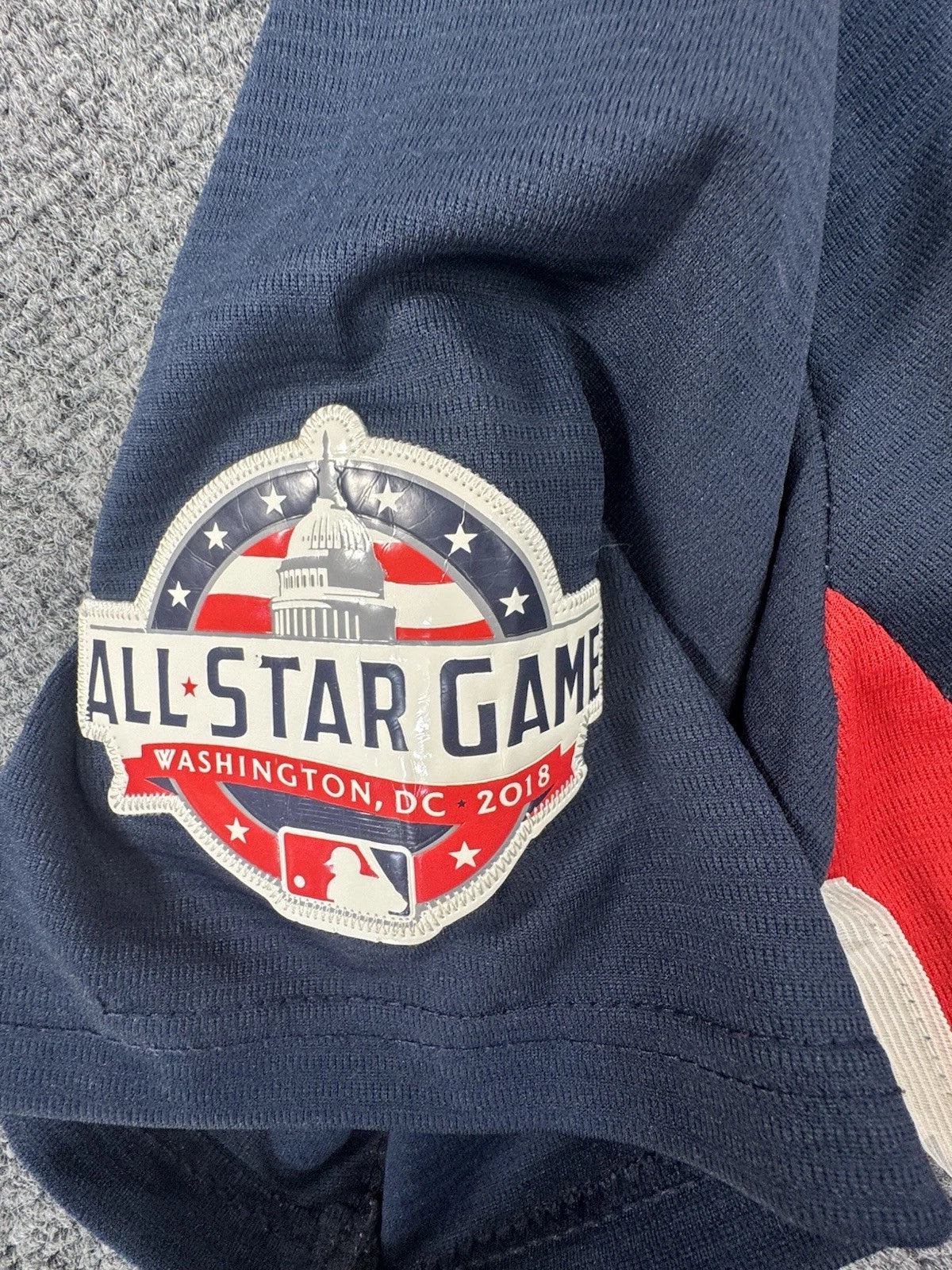 Majestic Mookie Betts 2018 MLB All-Star Jersey Mens L Red Sox Navy Cool Base