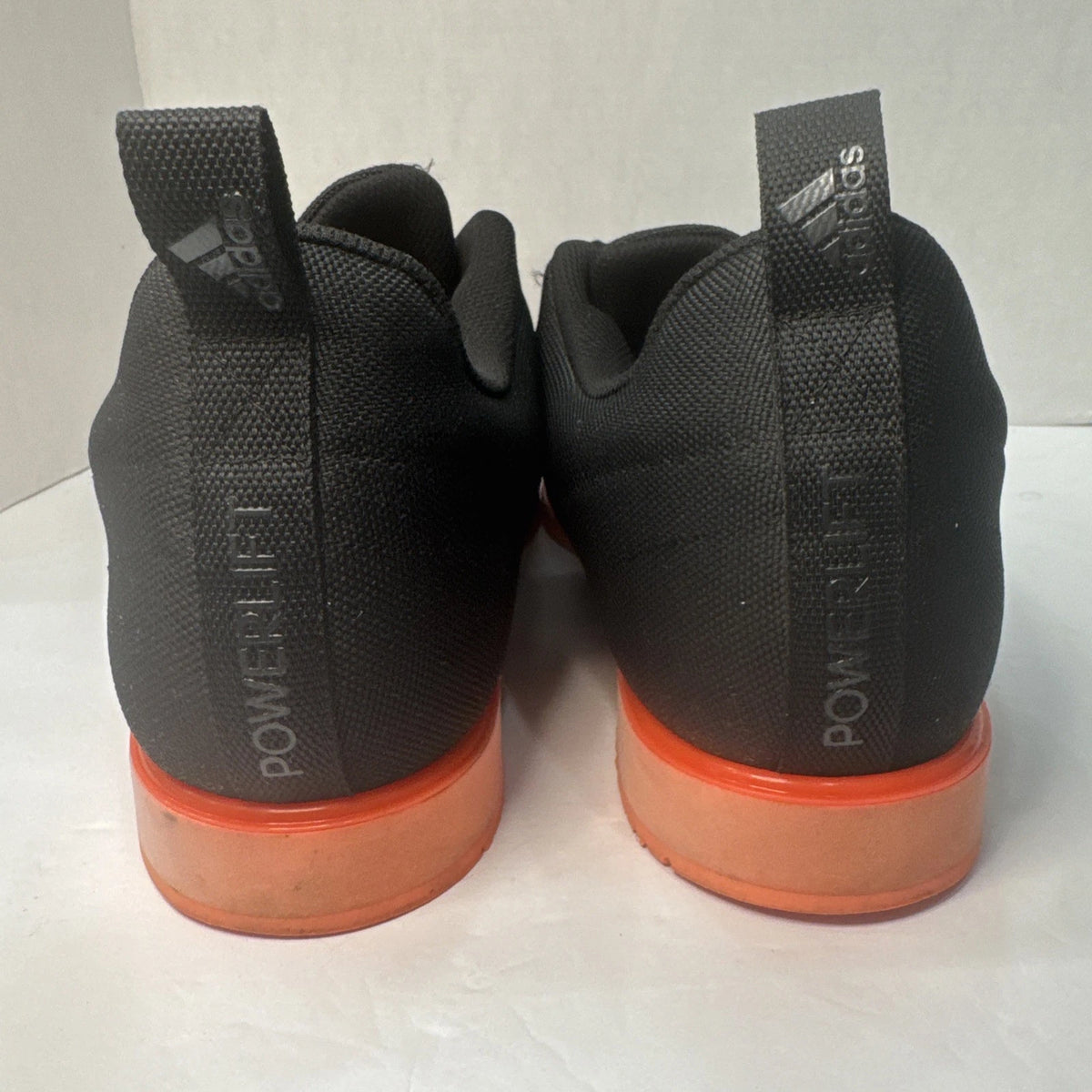 adidas Powerlift 4 Men’s 13.5 Black Signal Coral Weightlifting Shoes EF2981
