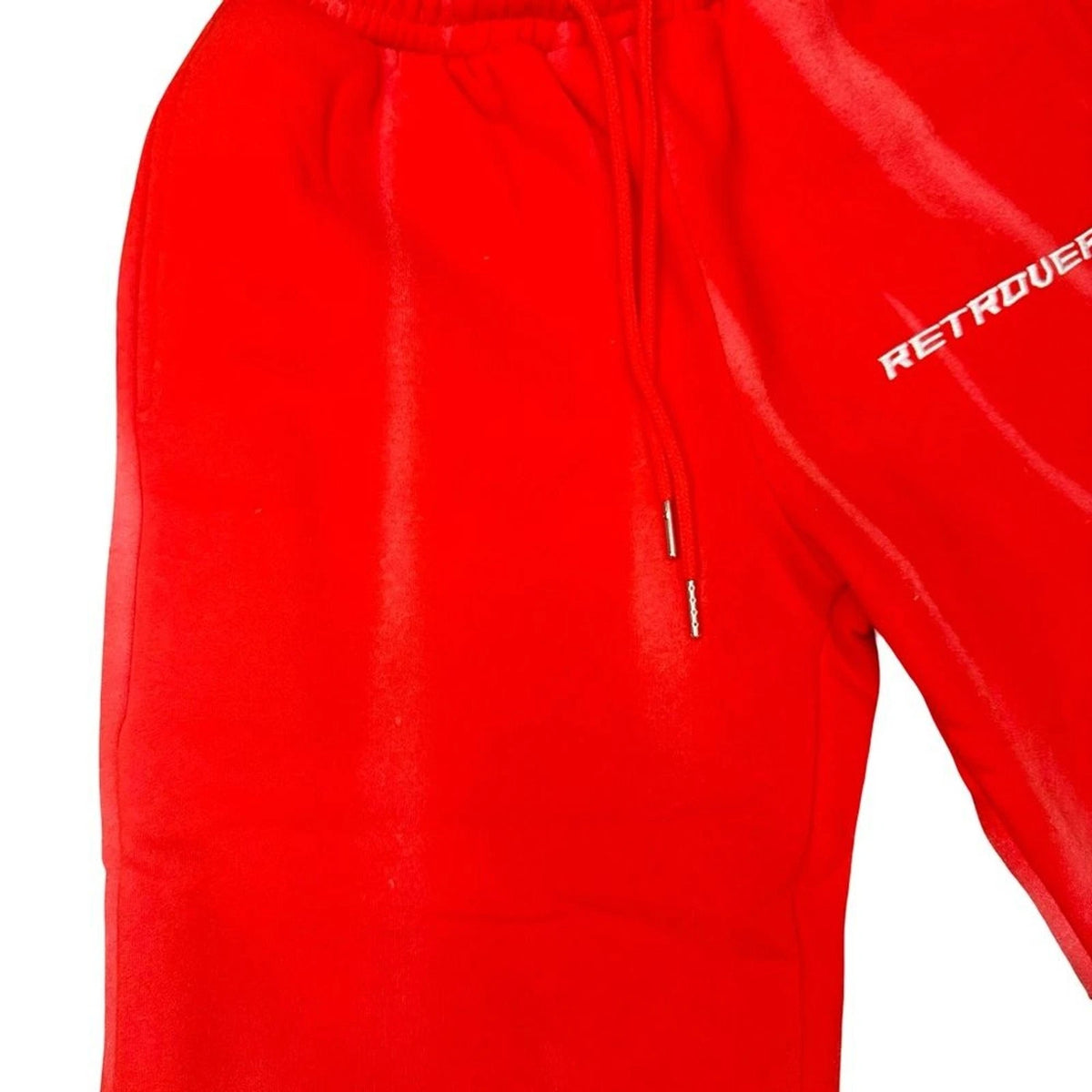 Retrovert Athletic Shorts Men's XS BNWOT Red Drawstring Streetwear Running Gym