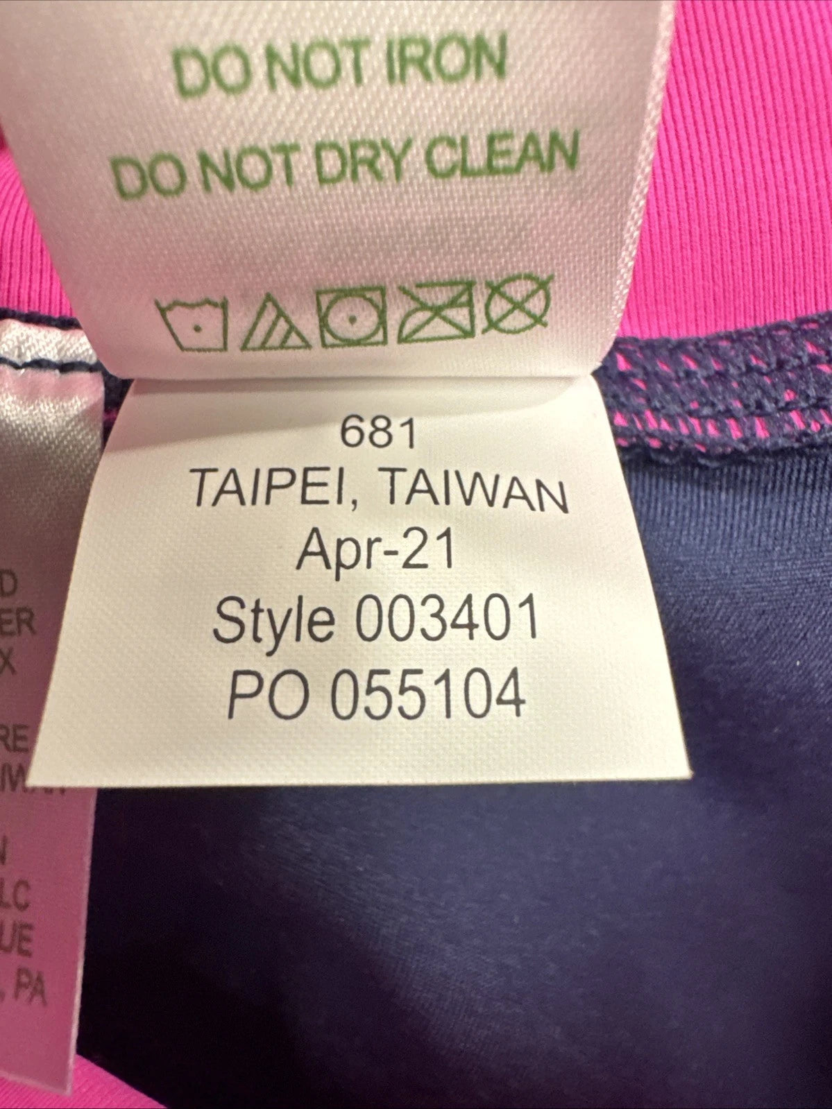Lilly Pulitzer Luxletic Weekender Leggings Womens XXS Navy Pink Mesh 003401