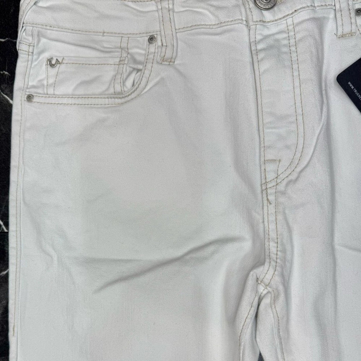 True Religion Rocco Relaxed Skinny Jeans Men’s 34x32 Light Wash BNWT