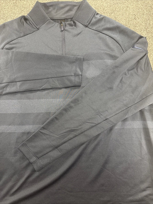 Nike Dri-FIT Vapor Golf 1/2 Zip Pullover Mens XL Obsidian BV0390-451 $110