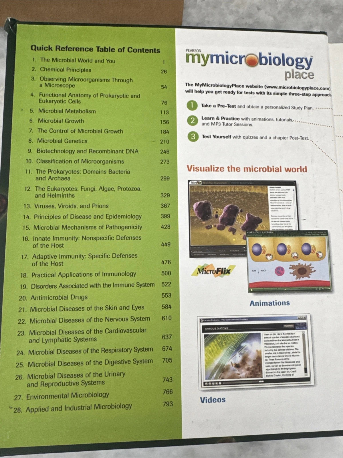 Microbiology An Introduction 10th Edition Tortora Funke Case Hardcover