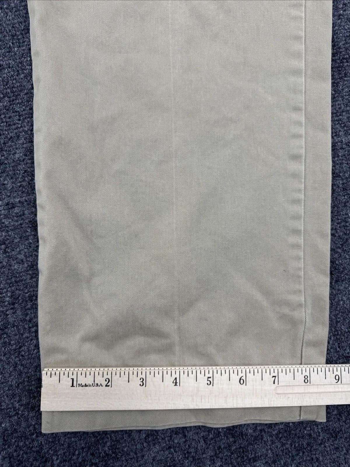 Polo Ralph Lauren Classic Chino Pants Men’s 36x30 Beige Khaki Flat Front EUC