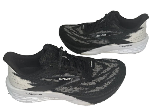 Brooks Launch 11 Women’s 8.5 Black White Running Shoes 1204391B087