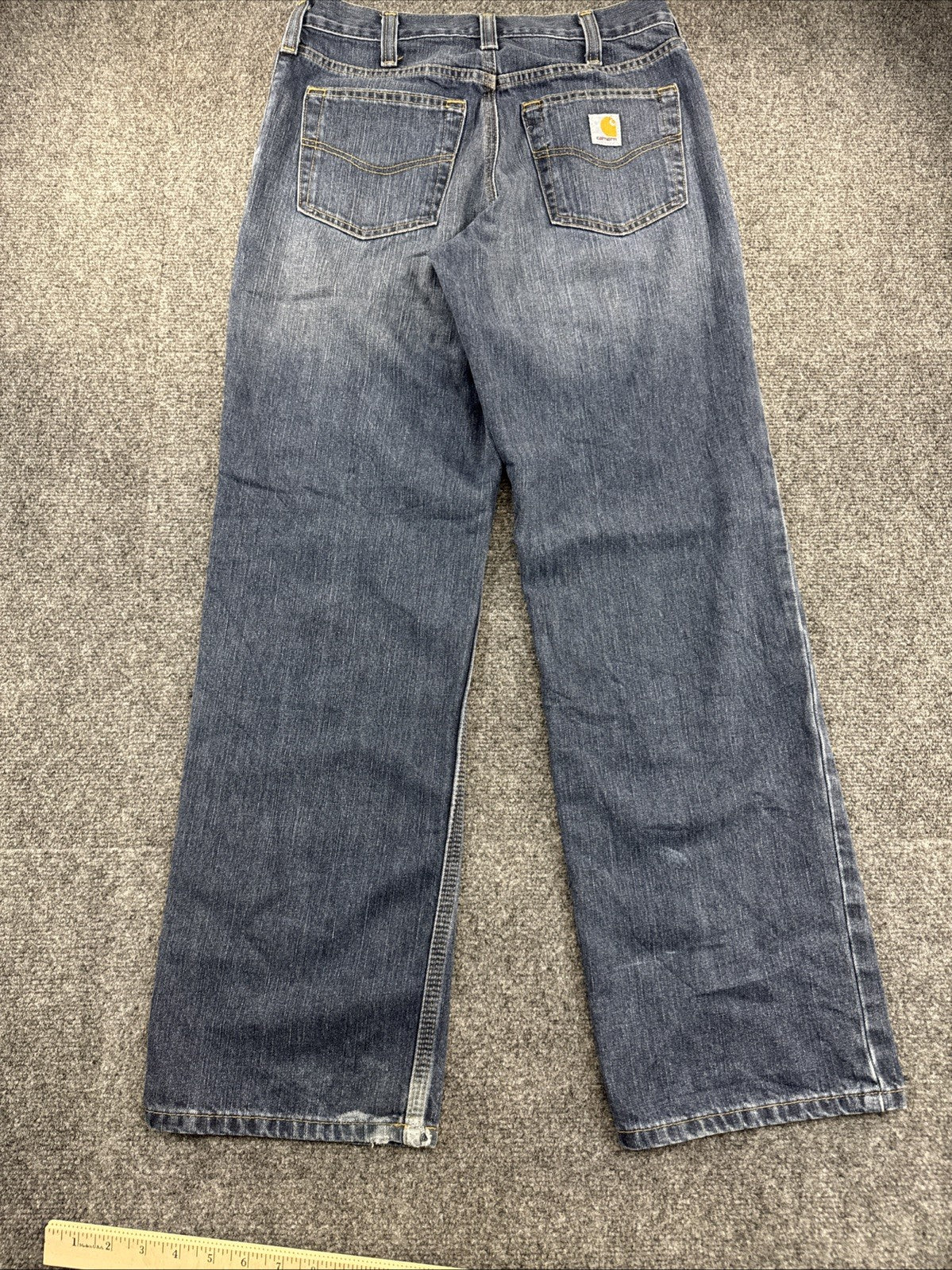 Carhartt Relaxed Fit Holter Jeans Men’s 30x32 Bedrock Straight Leg 101483
