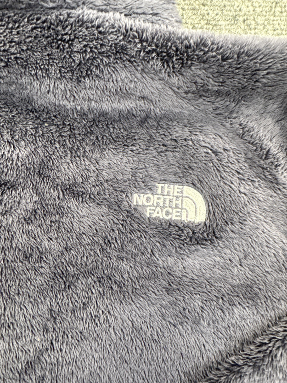 The North Face Osito 2 Women’s Gray High Pile Fleece Jacket C782 Full Zip