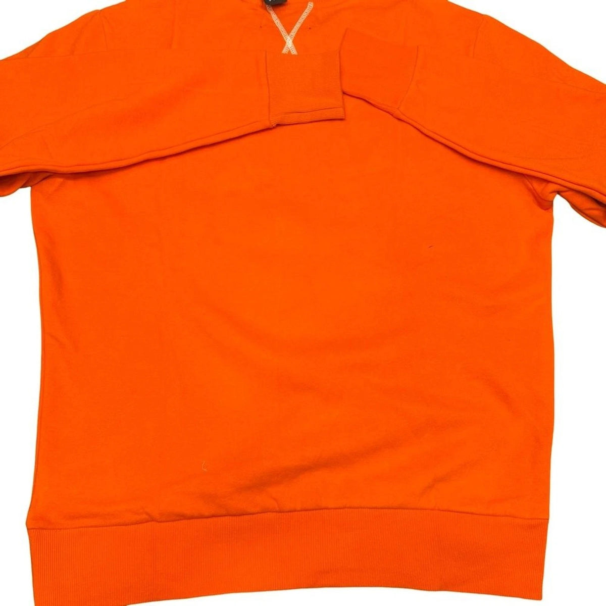 Kangol Men’s Crewneck Sweater XL Orange Logo Streetwear Pullover BNWT
