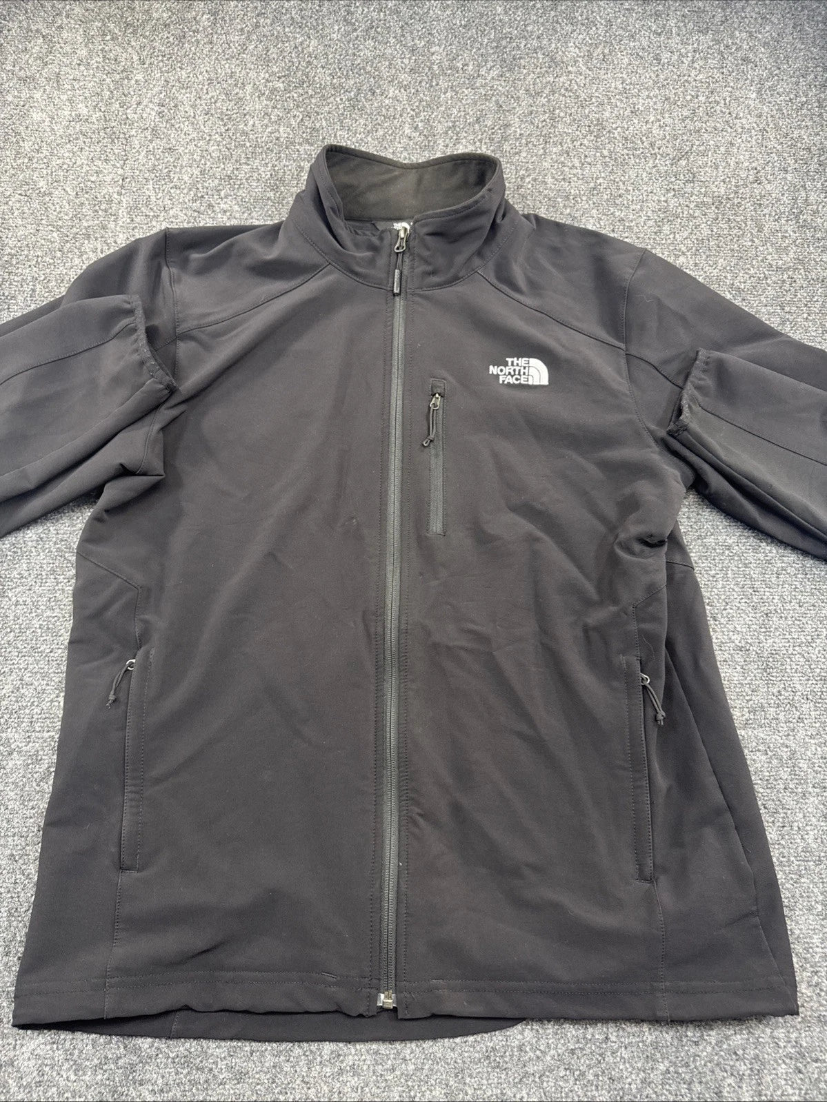 The North Face WindWall Jacket Men’s L Black Softshell Full Zip NF00CUY2
