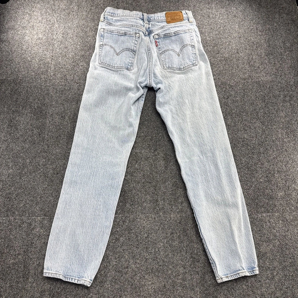 Levi’s Premium Wedgie Straight Ankle Jeans Women’s 26 Light Wash 26 Inseam