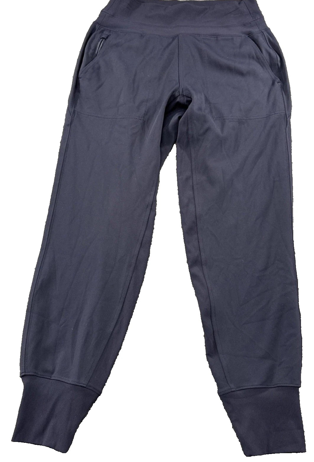 Athleta Women's Small Petite Navy Blue Zip Pocket Performance Joggers
