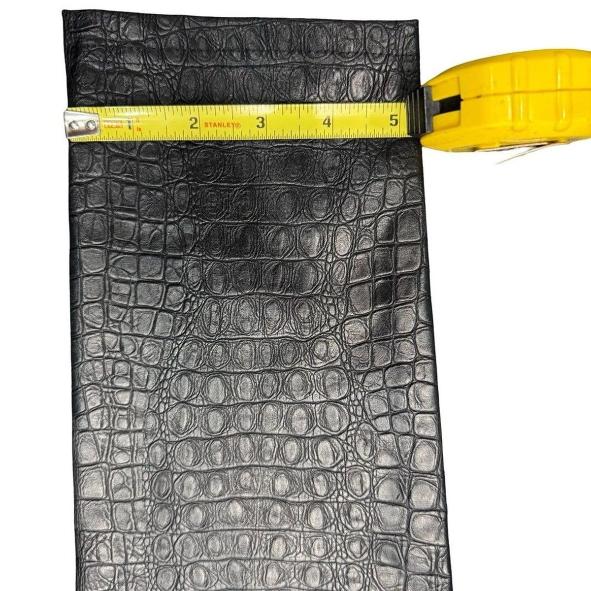 7 For All Mankind Croc Embossed Coated Pants Women’s Large Black Skinny