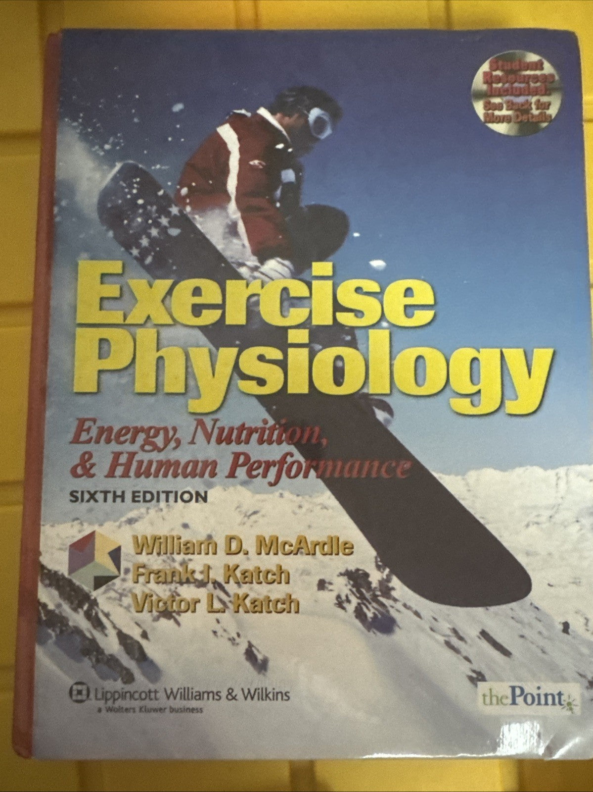 Exercise Physiology Energy, Nutrition, Performance Hard Cover EUC
