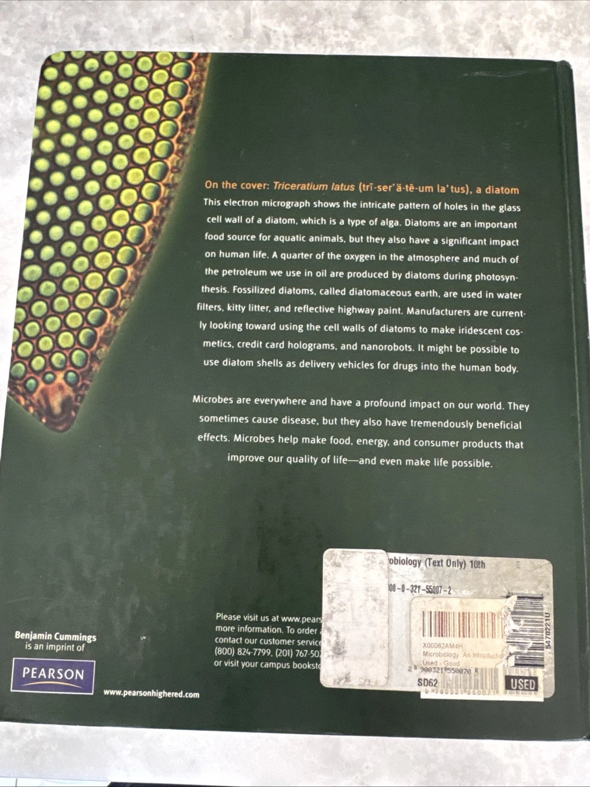 Microbiology An Introduction 10th Edition Tortora Funke Case Hardcover