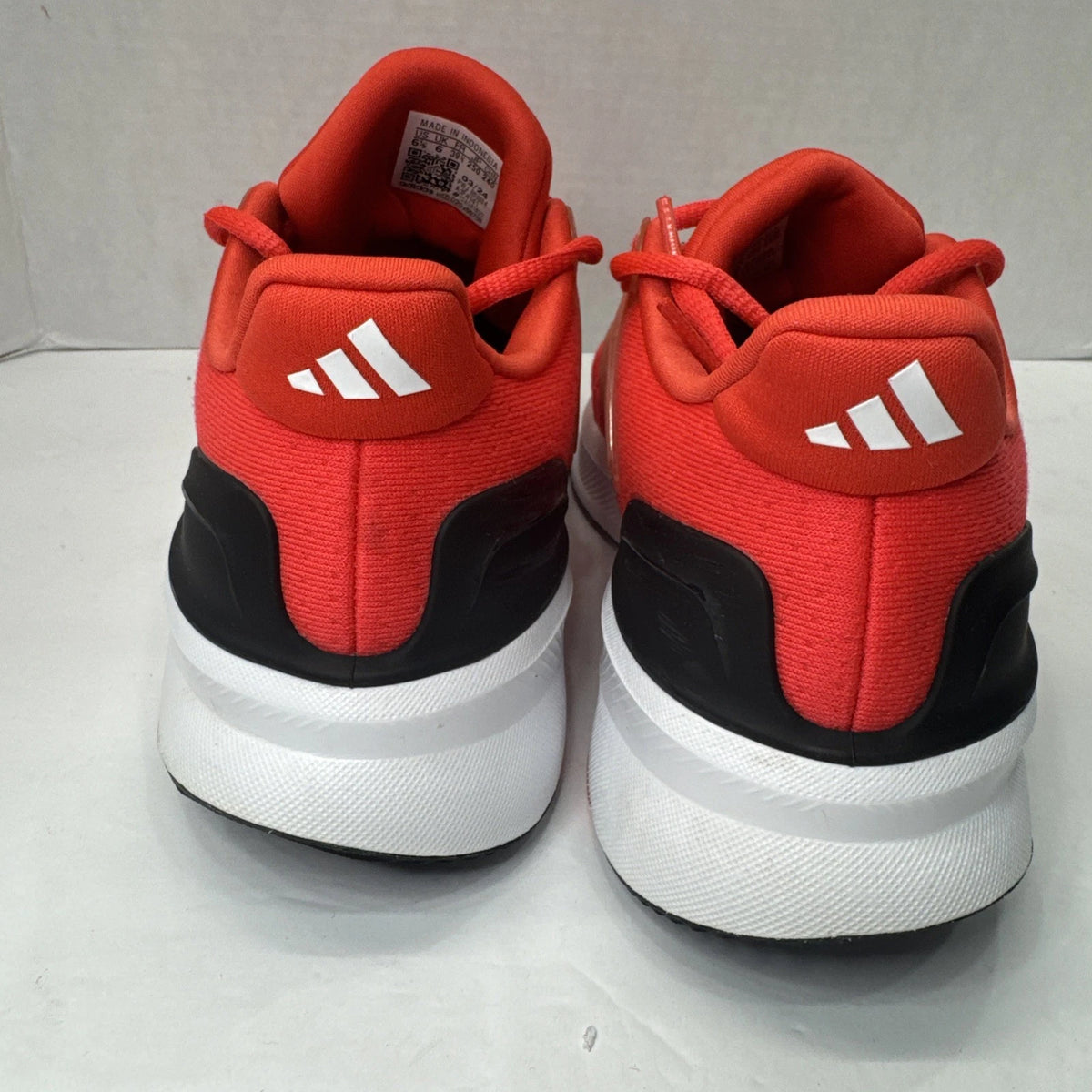 adidas Ultrarun 5 J Big Kids 6.5 Bright Red Running Shoes IF4141 Sneakers