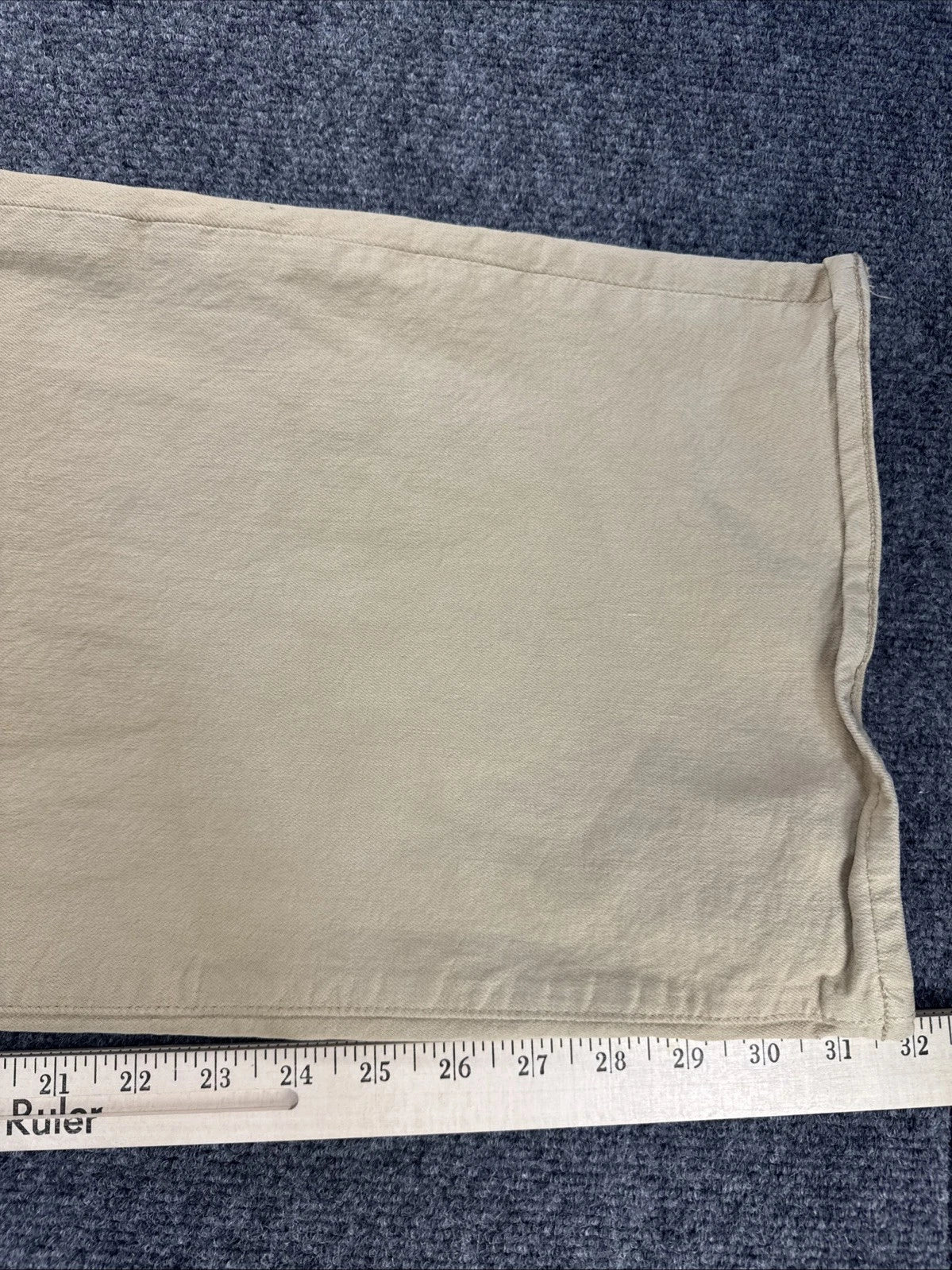 Polo Ralph Lauren Hampton Jeans Mens 52B x 32 Tan Relaxed Straight Big Tall