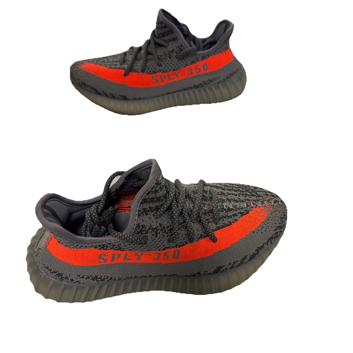 adidas Yeezy Boost 350 V2 Beluga Reflective GW1229 Men’s 5 Gray Red EUC No Box