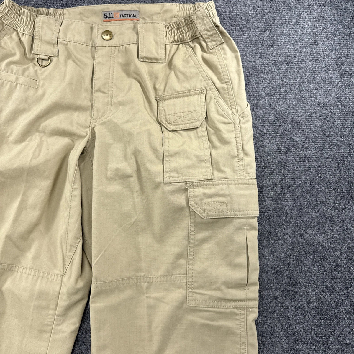 5.11 Tactical Women’s Cargo Pants Khaki Ripstop Utility BNWOT Size 8