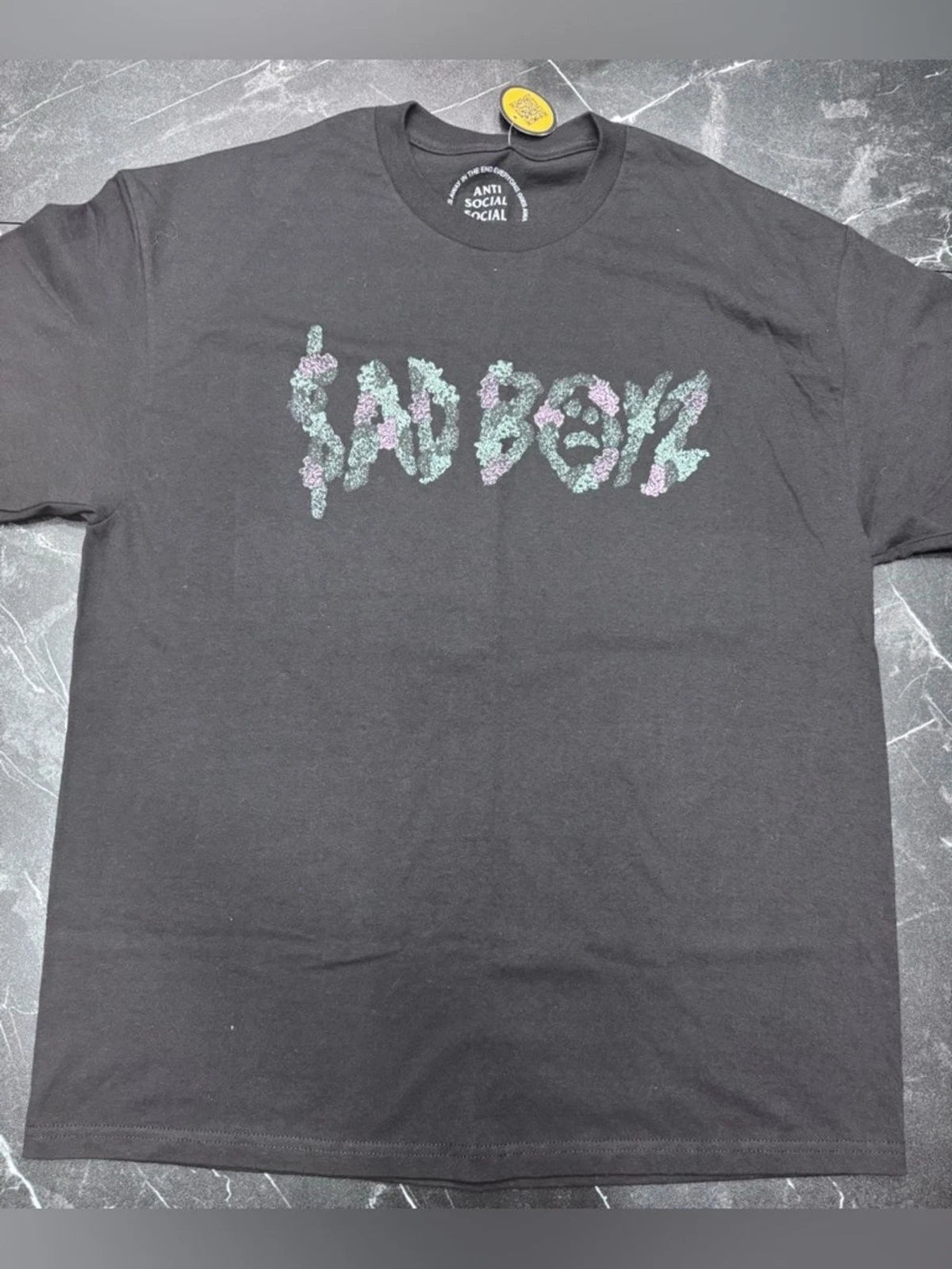 ASSC x SAD BOYZ Graphic Tee XL Black NWT Anti Social Social Club Rare
