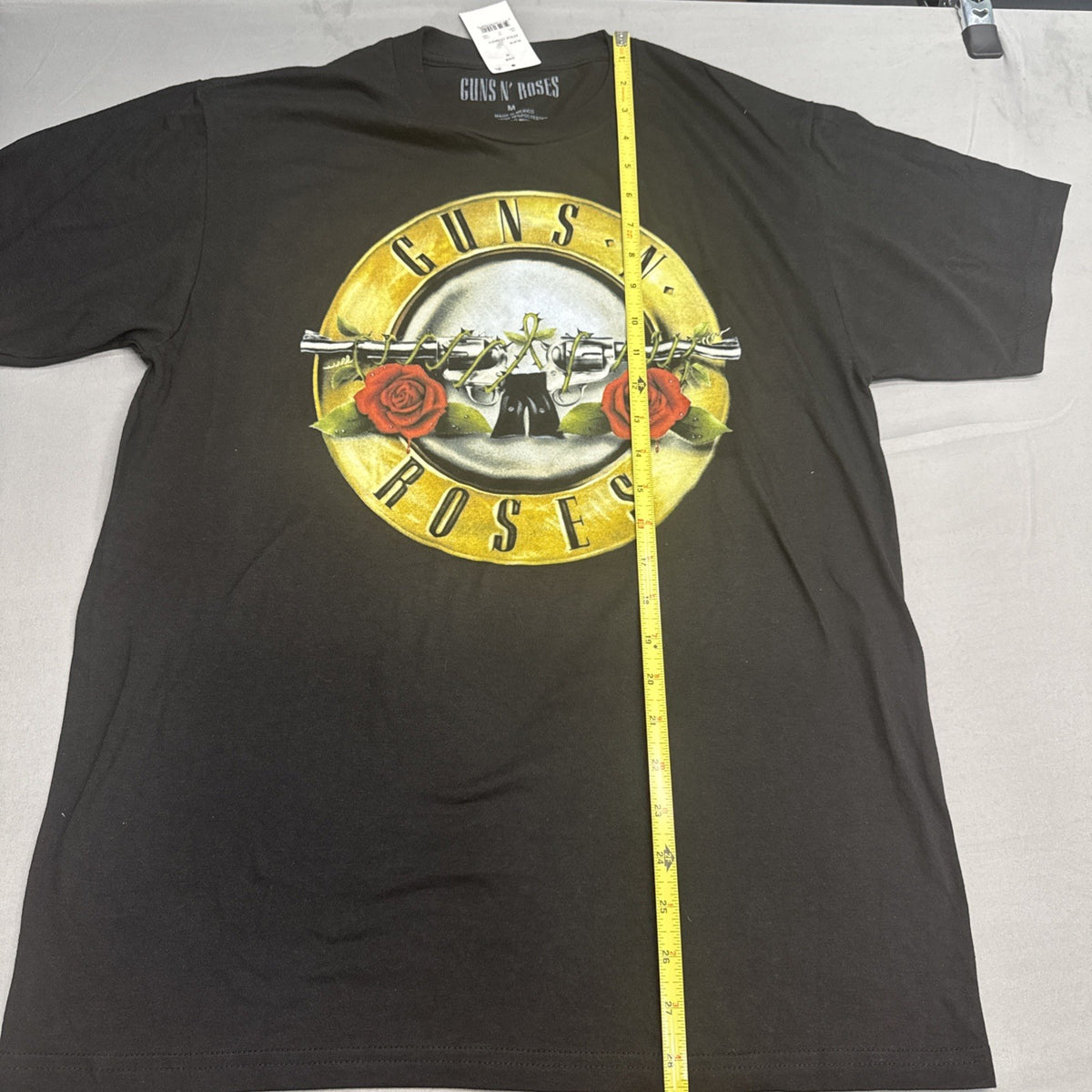 Guns N Roses Tour T Shirt Unisex Medium Black Band Graphic Tee BNWT