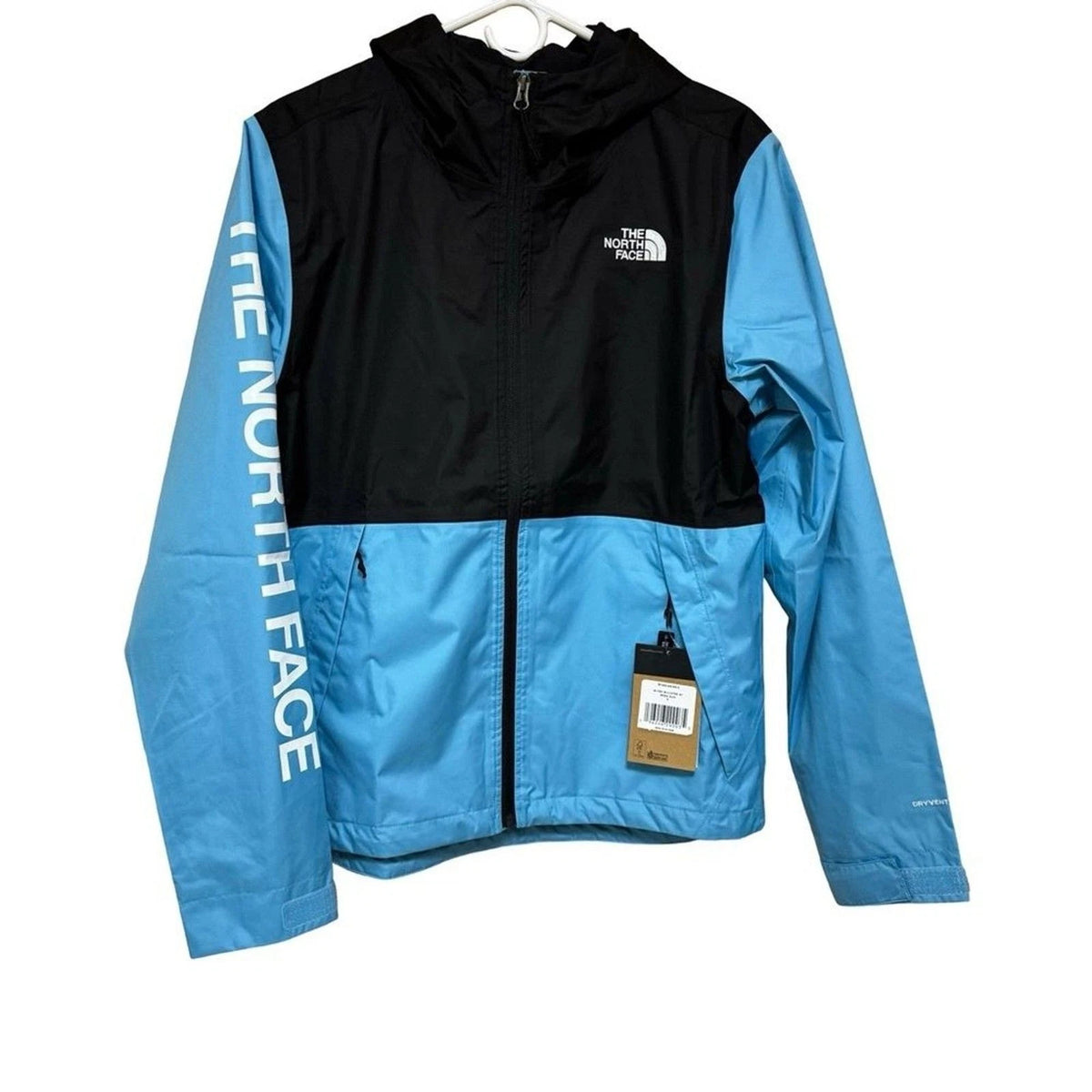The North Face Printed Millerton Jacket Mens S Norse Blue DryVent BNWT