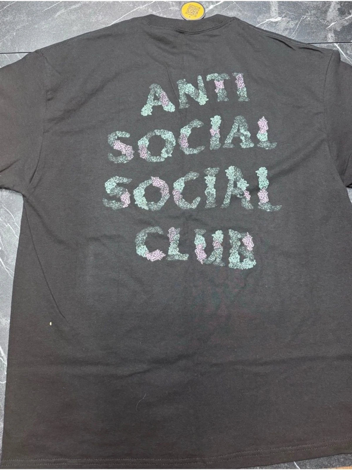 Anti Social Social Club x Sad Boyz Floral Graphic T Shirt Mens XL Black NWT