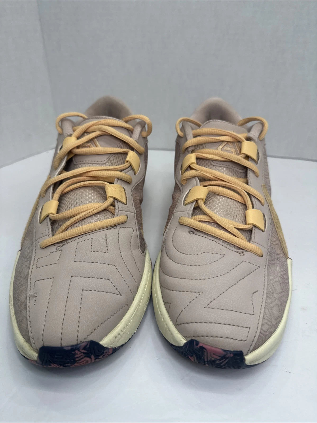 Nike Zoom Freak 5 Fossil Stone Men’s 8 Basketball Shoes DX4985-200