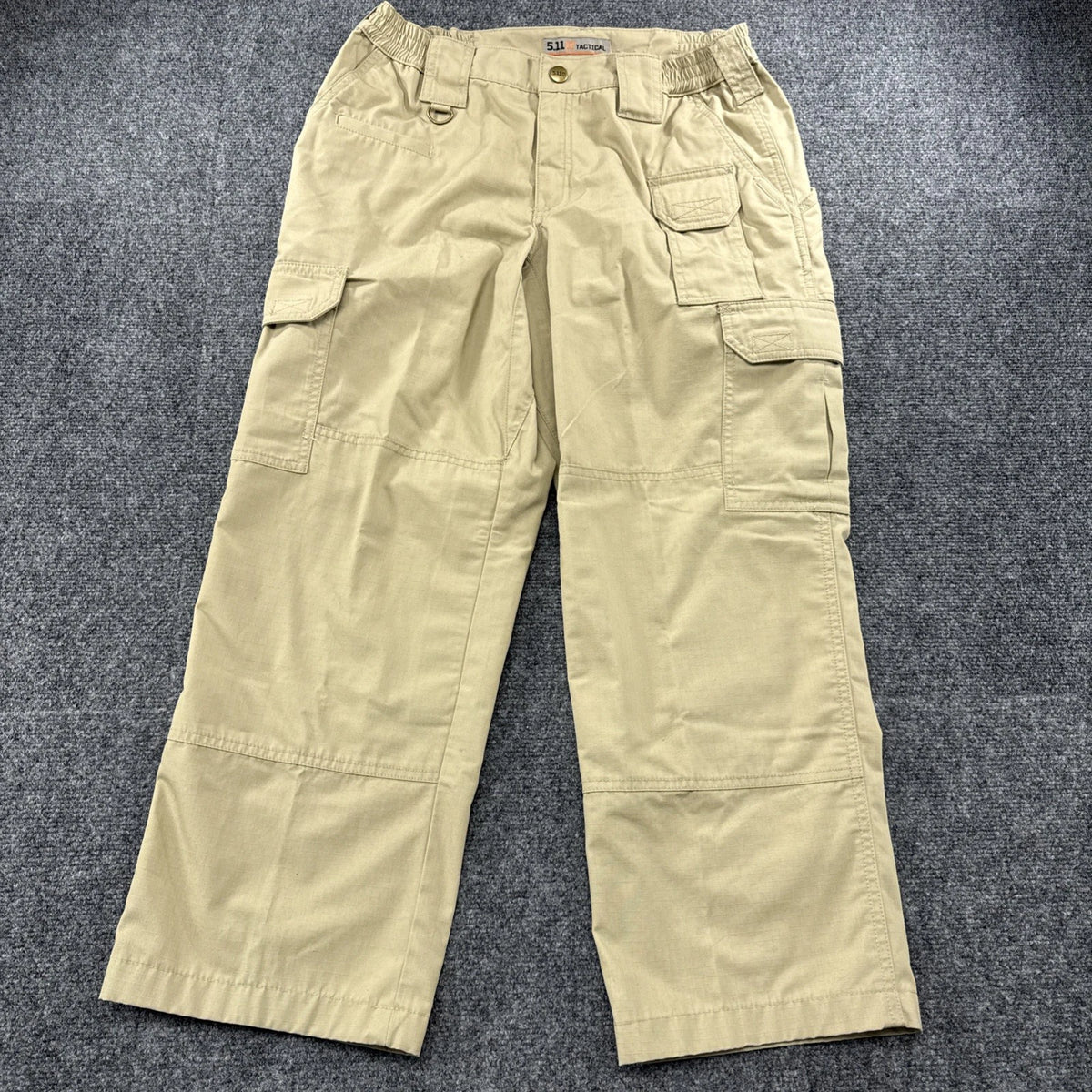 5.11 Tactical Women’s Cargo Pants Khaki Ripstop Utility BNWOT Size 8