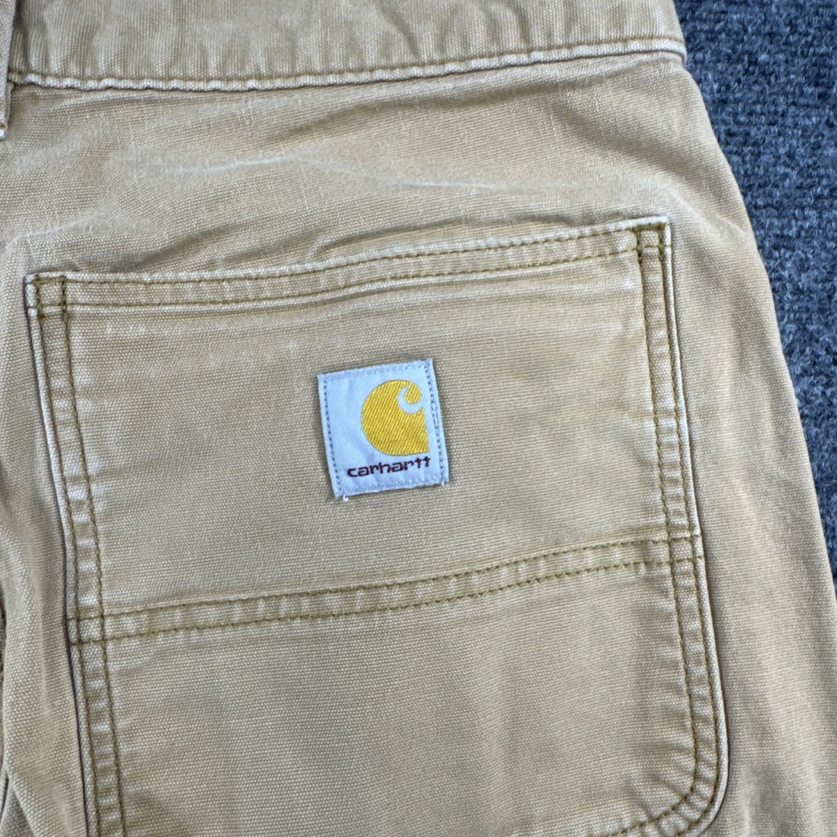 Carhartt Rugged Flex Double Knee Work Pants Mens 31x30 Hickory BN2802-M
