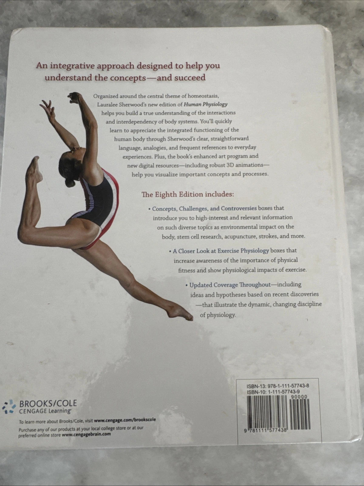Human Physiology From Cells to Systems 8th Edition Lauralee Sherwood Hardcover