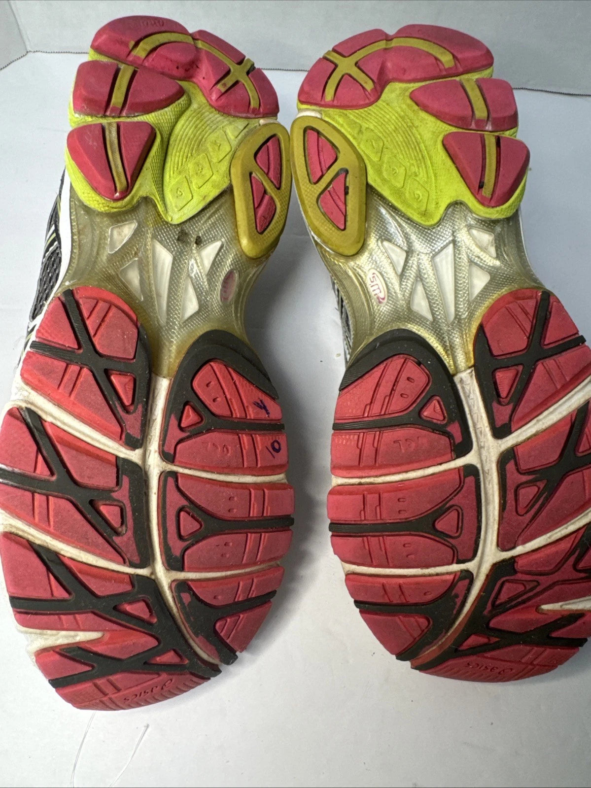 ASICS Gel GT-2170 Women's Size 7.5 Gray Pink Lime Running Shoes T256N