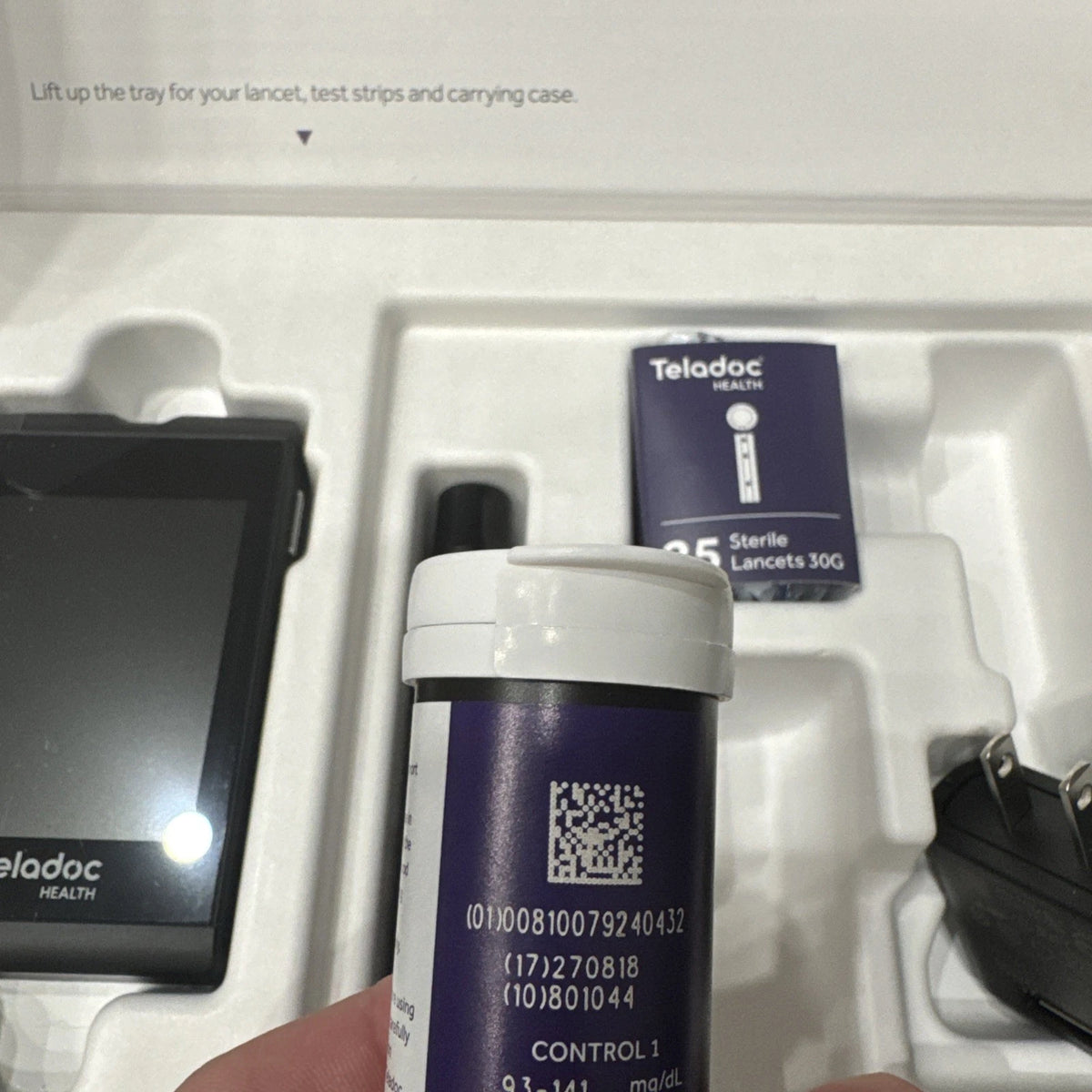 UNUSED Teladoc Glucose Meter/Monitor Kit