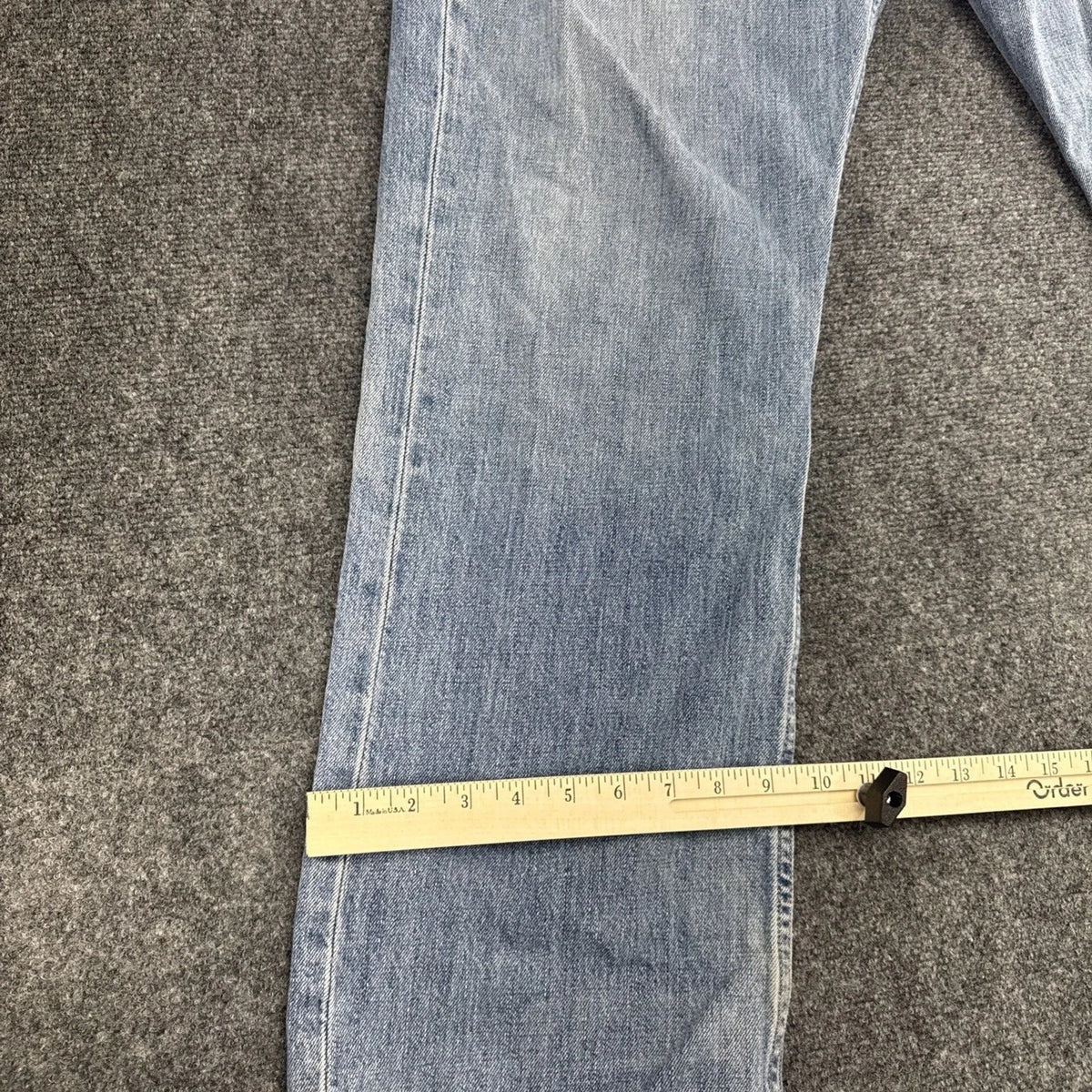 Polo Ralph Lauren Quality Denim Goods Jeans 38x30 Essex Light Wash Cotton