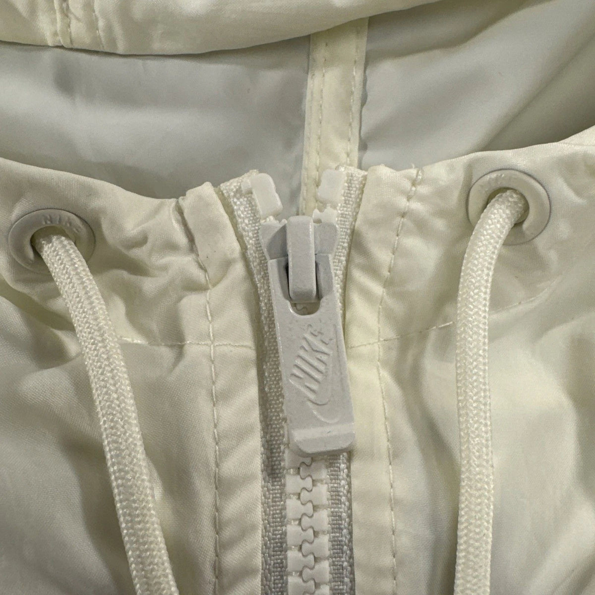 Nike Windrunner+ Jacket Mens S White Green Reflective CZ0781-133