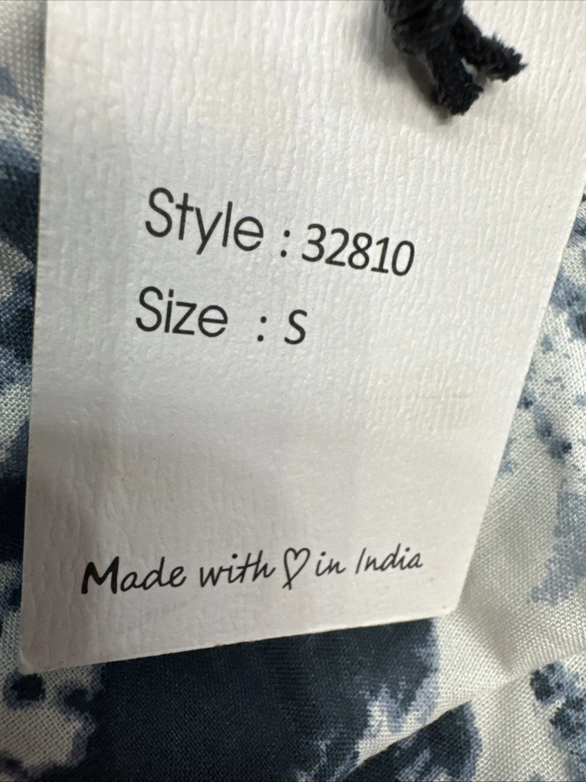 Japna Tie Dye Strapless Maxi Dress Women's Small Blue White Boho NWT