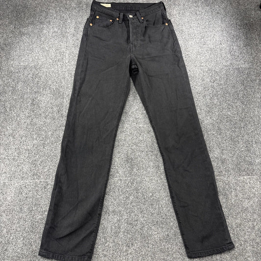 Levi's 501 Original Fit Jeans Black W24 L30 Button Fly BNWOT Women's