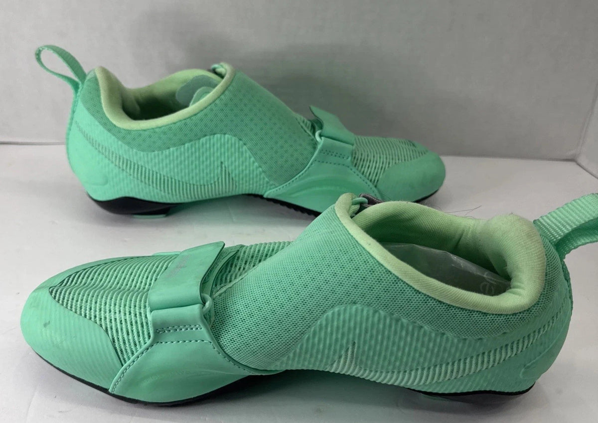 Nike SuperRep Cycle Women’s 7.5 Green Glow CJ0775-305 New w/ Defects